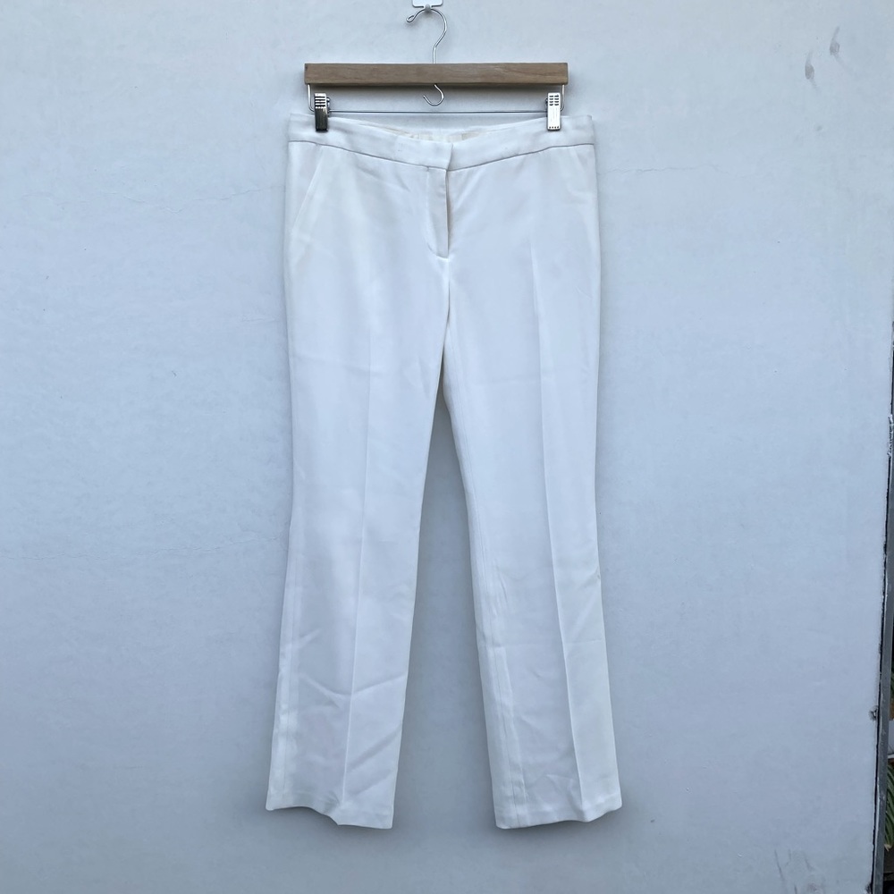 Alexander McQueen White Trouser Pant